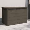 Outdoor Cushion Box Brown - Stylish Storage Solution