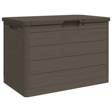 Outdoor Cushion Box Brown - Stylish Storage Solution