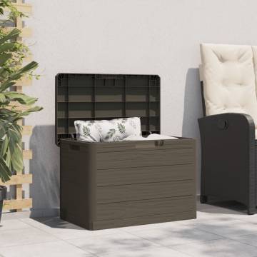 Outdoor Cushion Box Brown - Stylish Storage Solution