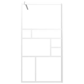 Walk-in Shower Wall 115x195 cm ESG Glass - Modern & Stylish