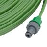 3-Tube Sprinkler Hose Green 22.5m PVC - Efficient Garden Watering