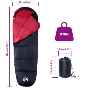 Mummy Sleeping Bag for Adults - 3 Seasons Comfort & Warmth