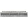 Concrete Grey Bed Frame 160x200 cm - Modern & Practical