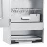 BBQ Oven Smoker with Table - Galvanised Steel | HipoMarket