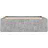 Concrete Grey Bed Frame 120x190 cm - Modern & Stylish Design