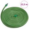 3-Tube Sprinkler Hose Green 22.5m PVC - Efficient Garden Watering