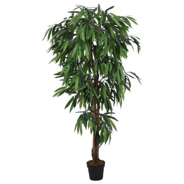 Artificial Mango Tree - 180 cm Green with 900 Realistic Leaves