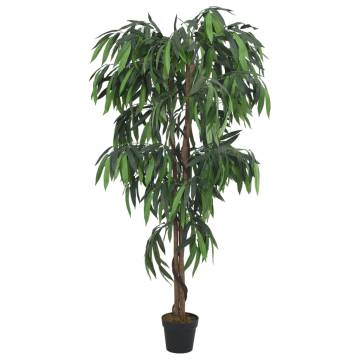 Artificial Mango Tree - 180 cm Green with 900 Realistic Leaves