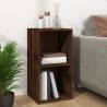 Vinyl Storage Box Brown Oak - Durable Engineered Wood | HipoMarket