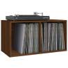 Vinyl Storage Box Brown Oak - Durable Engineered Wood | HipoMarket