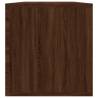 Vinyl Storage Box Brown Oak - Durable Engineered Wood | HipoMarket