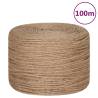 Jute Rope 100m Long | Strong & Versatile Crafting Material