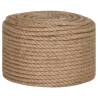 Jute Rope 50m Long & 10mm Thick - Versatile & Durable