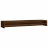 Monitor Stand Brown Oak - Versatile & Stylish 100x24 cm