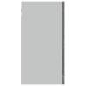 Hanging Glass Cabinet Grey Sonoma 80x31x60 cm | HipoMarket UK