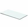 Clear Glass Shelf Panel 40x15 cm - Durable & Stylish Display