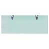 Floating Shelves 2 pcs Glass 50x20 cm - Stylish & Functional