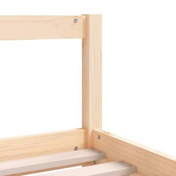 Kids Bed Frame 90x200 cm Solid Pine - Stylish & Durable