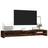 Monitor Stand Smoked Oak - Elevate Your Workspace | HipoMarket