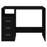 Stylish Black Desk with Drawers - 102x50 cm | HipoMarket