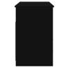 Stylish Black Desk with Drawers - 102x50 cm | HipoMarket