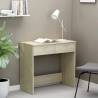 Desk Sonoma Oak 80x40x75 cm Engineered Wood Colour sonoma oak 