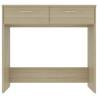 Desk Sonoma Oak 80x40x75 cm - Modern Engineered Wood Design