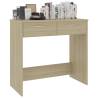 Desk Sonoma Oak 80x40x75 cm - Modern Engineered Wood Design