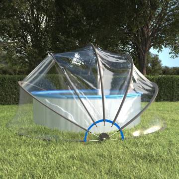 Pool Dome Round 467x234 cm PVC | Shelter for Your Pool