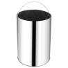 Elegant 32L Stainless Steel Waste Bin for Hotels & Restaurants