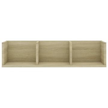 CD Wall Shelf Sonoma Oak - Stylish & Practical Storage Solution