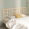 Bed Headboard 186x4x100 cm Solid Wood Pine Colour natural Size 186 x 100 cm Quantity in Package 1 