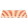 Replacement Awning Fabric Yellow & Orange 6x3.5m