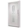 Elegant White Front Door 108x208 cm for Enhanced Security