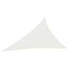 Sunshade Sail 4x5x6.8m - 160 g/m² White HDPE for Outdoor Use