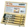 Brüder Mannesmann 4 Piece Firmer Chisel Set 66104 - Quality Tools