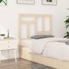 Bed Headboard 80.5x4x100 cm Solid Wood Pine Colour natural Size 80.5 x 100 cm Quantity in Package 1 