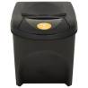 Stackable Dustbins 4 pcs Anthracite 100 L - Convenient & Hygienic