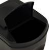 Stackable Dustbins 4 pcs Anthracite 100 L - Convenient & Hygienic