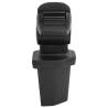 Car Armrest Black | Adjustable Storage | 15x32x(40-52) cm