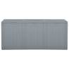 270L Grey PP Rattan Garden Storage Box | HipoMarket