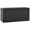 Garden Storage Box Anthracite 116x44x55 cm Colour anthracite Capacity 290 l 