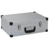 Silver Aluminium Tool Suitcase - 46x33x16 cm | HipoMarket