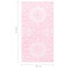 Outdoor Carpet Pink 80x150 cm | Stylish Outdoor Living