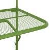 Stylish Green Balcony Table 60x40 cm - Space-Saving Design