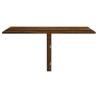 Folding Wall Table Smoked Oak - Space-Saving Design