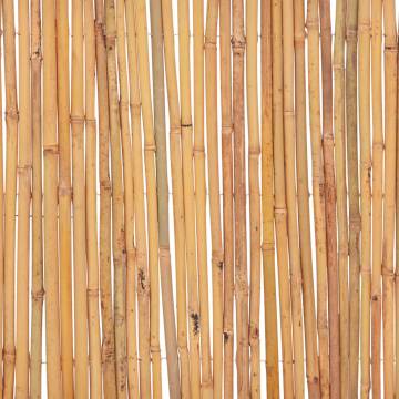 Bamboo Fence 500x30 cm - Natural Garden Barrier