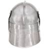 Medieval Knight Helmet Antique Replica LARP Silver Steel