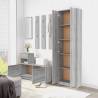 Hallway Wardrobe Grey Sonoma - Space Saving Design