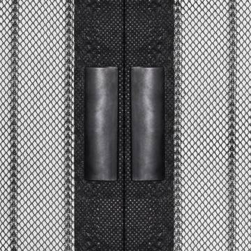 Insect Door Curtains - 2 pcs Black 210x90 cm | Hipo Market